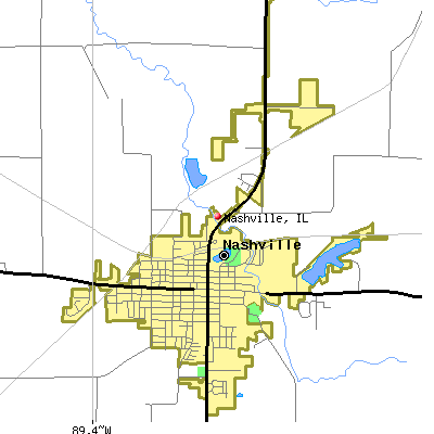 Nashville map