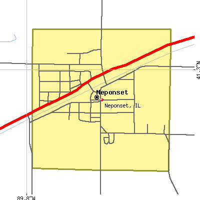 Neponset map