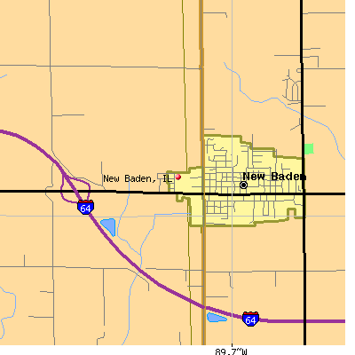 New Baden map