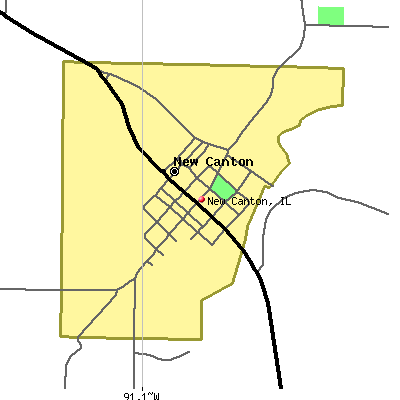 New Canton map