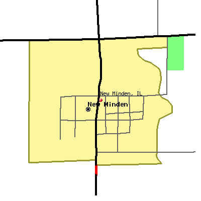 New Minden map