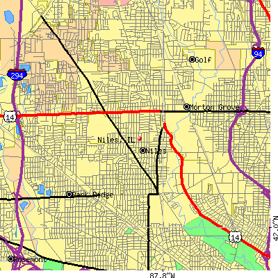 Niles map