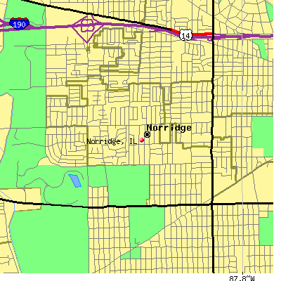 Norridge map