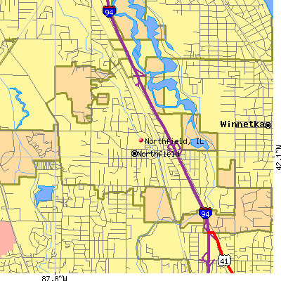 Northfield map