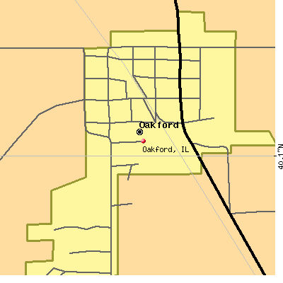 Oakford map