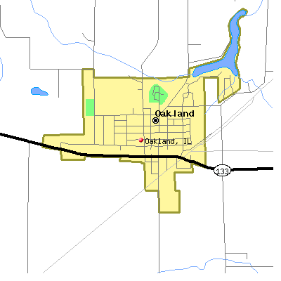 Oakland map