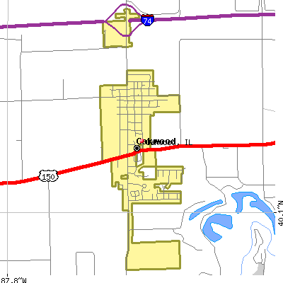 Oakwood map
