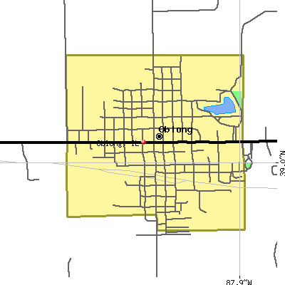Oblong map