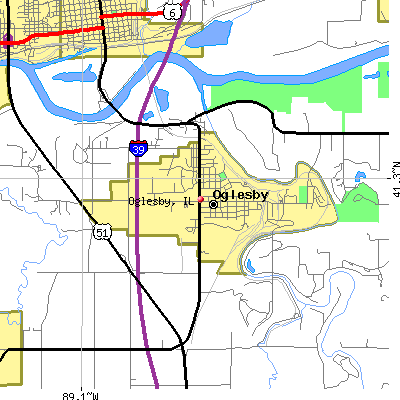 Oglesby map