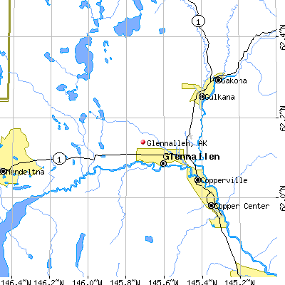Glennallen map