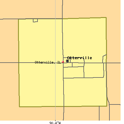 Otterville map