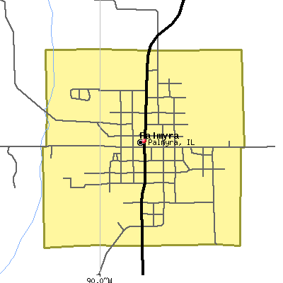 Palmyra map