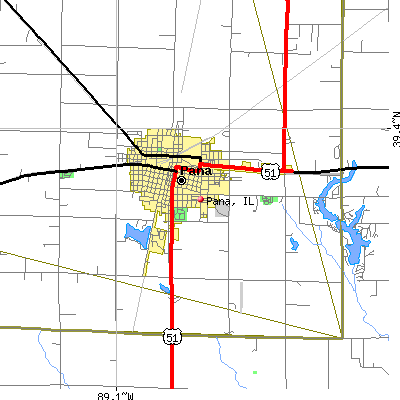 Pana map