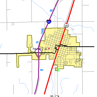 Paxton map