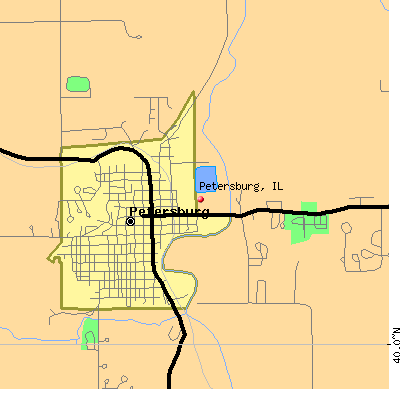 Petersburg map