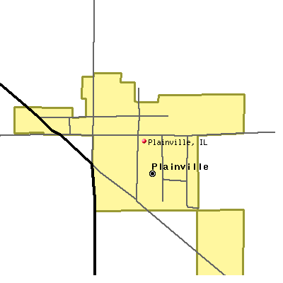 Plainville map
