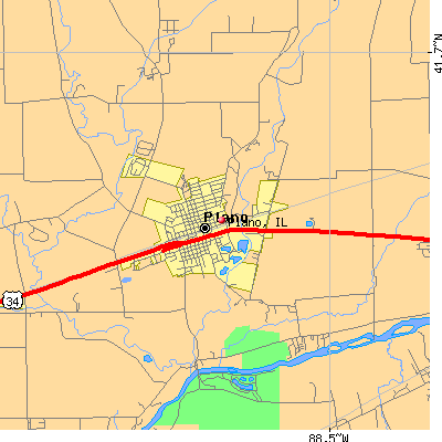 Plano map