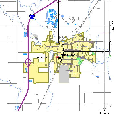 Pontiac map