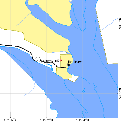 Haines map