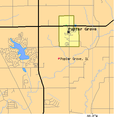 Poplar Grove map