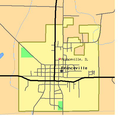 Princeville map