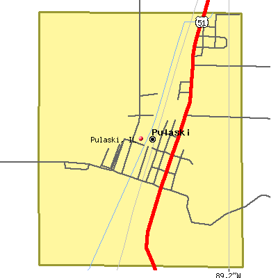 Pulaski map