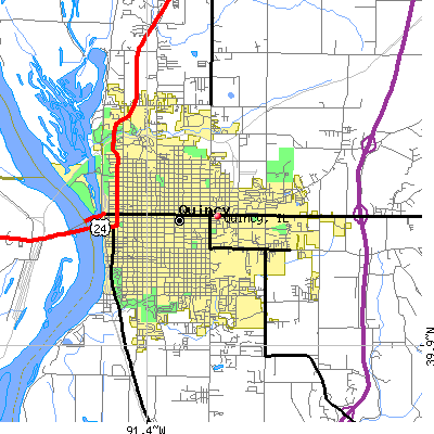 Quincy map