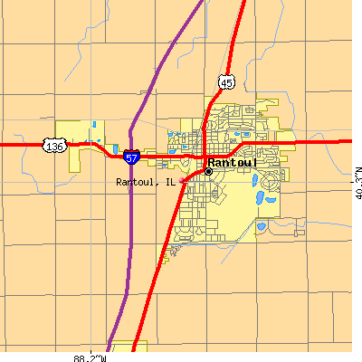 Rantoul map