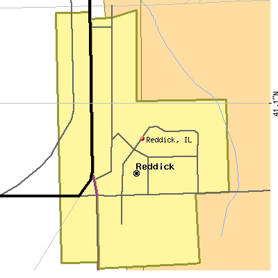 Reddick map