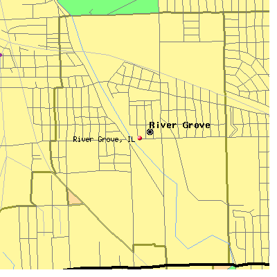 River Grove map