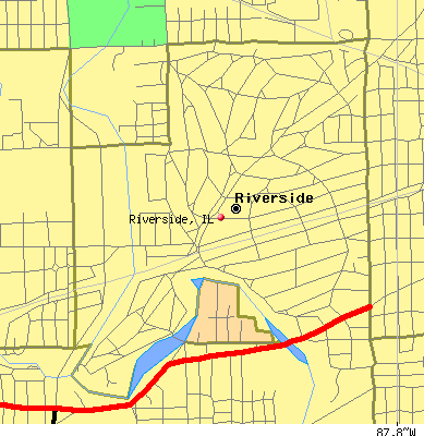 Riverside map