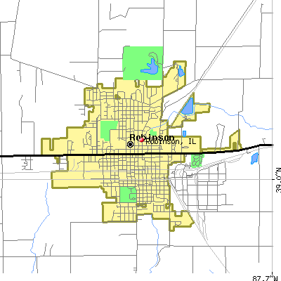 Robinson map