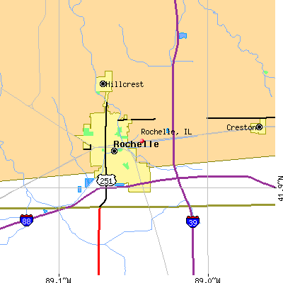 Rochelle map
