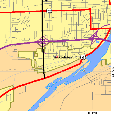 Rockdale map