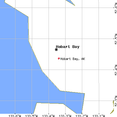 Hobart Bay map