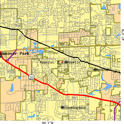 Roselle map
