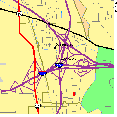 Rosemont map