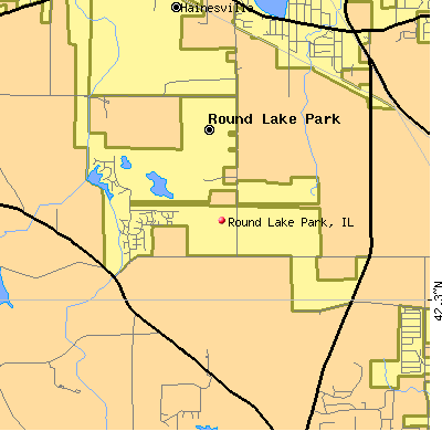 Round Lake Park map