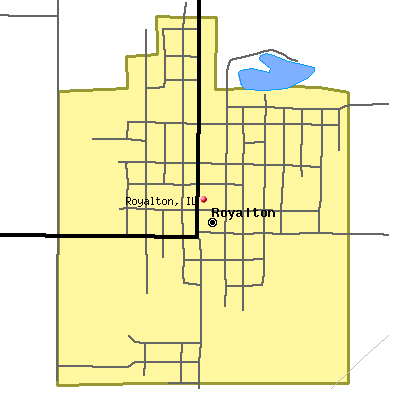 Royalton map