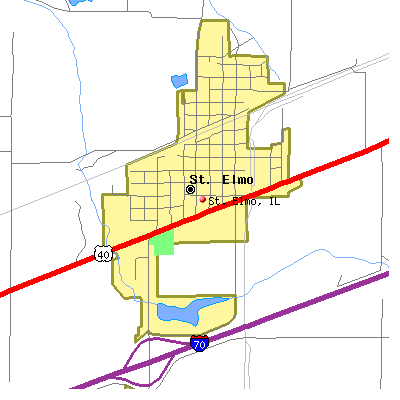 St. Elmo map