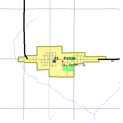 St. Peter map