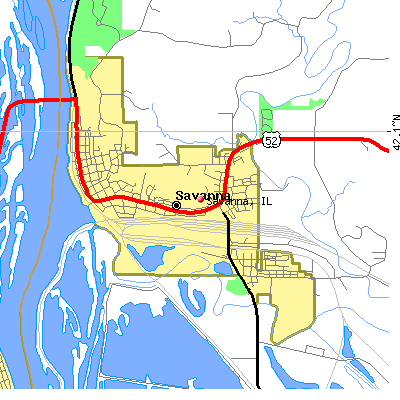 Savanna map