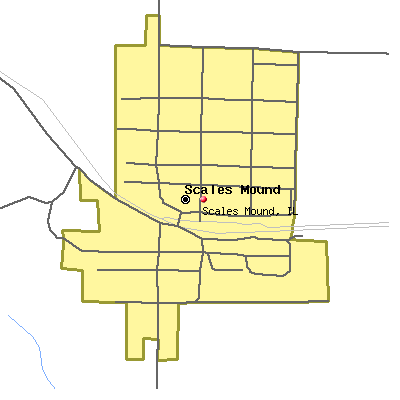 Scales Mound map