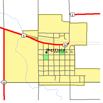 Sheffield map