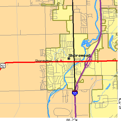 Shorewood map