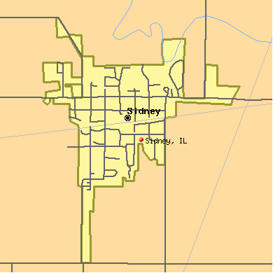 Sidney map