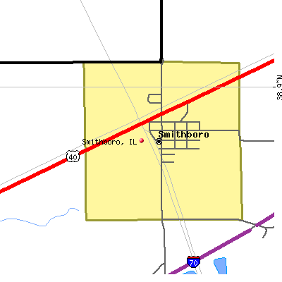 Smithboro map