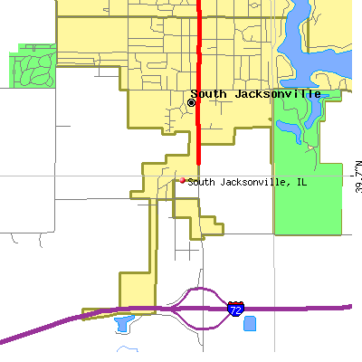 South Jacksonville map