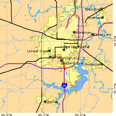 Springfield map