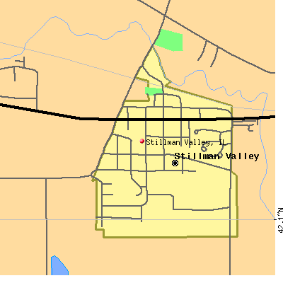 Stillman Valley map